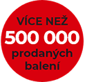 Více než 500 000 prodaných balení